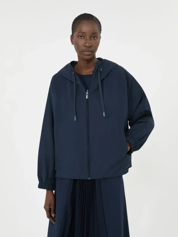 Windjacke aus Funktionsstoff, marineblau Windjacke aus Funktionsstoff, marineblau