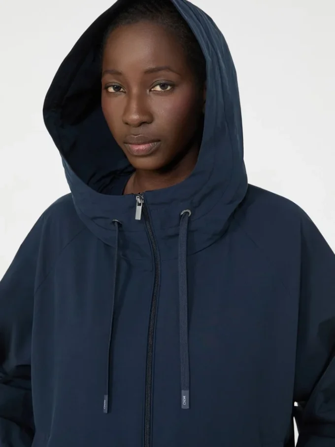 Windjacke aus Funktionsstoff, marineblau Windjacke aus Funktionsstoff, marineblau