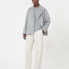 Woll- und Kaschmirpullover in Boxy-Passform, hellblau Woll- und Kaschmirpullover in Boxy-Passform, hellblau