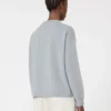 Woll- und Kaschmirpullover in Boxy-Passform, hellblau Woll- und Kaschmirpullover in Boxy-Passform, hellblau