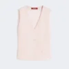 Wollkrepp-Weste, rosa Wollkrepp-Weste, rosa