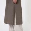 Wollmantel, schlammfarben Wollmantel, schlammfarben