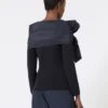 Wollpullover mit Schleifendetail, ultramarinblau Wollpullover mit Schleifendetail, ultramarinblau