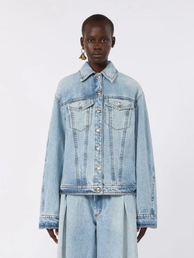 Zweiteilige Jeansjacke, mitternachtsblau