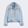 Zweiteilige Jeansjacke, mitternachtsblau